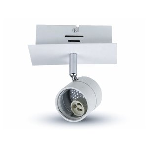 Porta faretti da esterno per 1 lampada a LED GU10 regolabile colore bianco SKU-3617-porta luci/faretti - Product Image 1