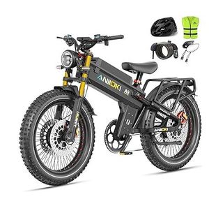 Nueva Bicicleta Eléctrica A9 Pro Max de 6000W con Doble Motor, Batería de 60V 70/80ah, Velocidad Máxima de +45 mph, Neumáticos Gruesos de 26 * 4.8 Pulgadas para Terreno Difícil - Product Image 3