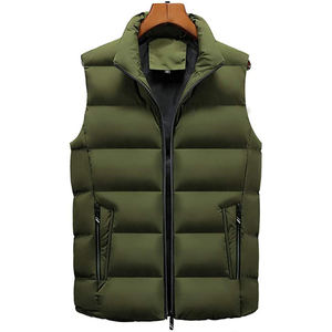 เสื้อกั๊กพัฟเฟอร์ลำลองสำหรับผู้ชาย ทรงเข้ารูป ใส่ได้ในฤดูหนาว - Product Image 5