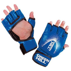 Guantes de Combate Sambo de Medio Dedo para Sparring, Tallas 12 oz y 16 oz, con Cordones en la Muñeca, Guantes de Boxeo Personalizados con Logotipo Impreso para Entrenamiento - Product Image 1