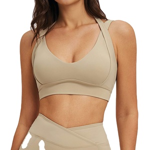 High Quality Women's Gym Fitness Suit 2-Piece Set Yoga Activewear High Waist Spandex Long Sleeve Top Straight Pants Tracksuit - Product Image 3