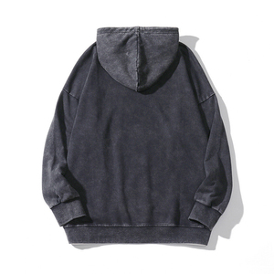 Nouveau sweat à capuche unisexe surdimensionné en molleton 100 % coton brodé de haute qualité pour homme, collection hiver 2025, personnalisable en gros - Product Image 2