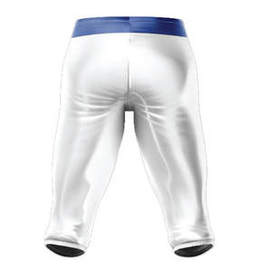 Conjunto de Uniforme de Fútbol Americano Personalizado, Jersey Azul Degradado, Pantalones Blancos, Número 24, Sublimación, Ropa Deportiva para el Día del Juego - Product Image 6