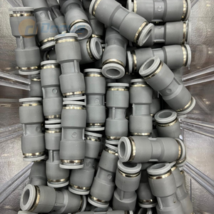 Conector Neumático de Conexión Rápida, Nuevo, con Rosca, de Plástico, Acero Inoxidable y Latón para Tuberías de Maquinaria - Product Image 2