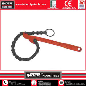 Clé à chaîne en alliage d'aluminium à usage intensif personnalisable OEM Outils réglables pour filtre à huile de moteur de voiture Vente personnalisable de qualité bricolage - Product Image 3