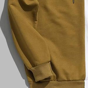 Sweat à capuche décontracté pour homme avec logo personnalisé, dernier design, haute qualité, respirant, 340g, coupe classique, polyester/coton, hiver - Product Image 5