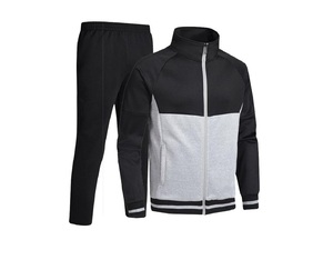 Conjunto Deportivo de 2 Piezas con Logotipo Personalizado, Unisex, Corte Ajustado, Transpirable, Ligero, de Poliéster/Rayón, Sudadera con Capucha, Ropa Deportiva de Invierno - Product Image 1