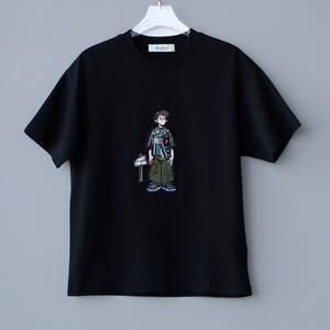 T-shirt en tricot à sublimation avec imprimé graphique de voiture vintage pour homme, 180 grammes, vêtements de sport décontractés de rue, design personnalisé - Product Image 5