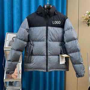 Veste matelassée pour homme Manteau à bulles Nord avec logo Veste d'hiver en coton épais rembourrée pour homme - Product Image 2