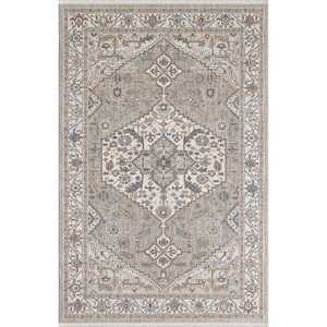 Turkish Luxury Machine Made Carpet Cream Mint II Living Room Area <b>Rug</b> from Gaziantep Manufacturer - Product Image 1