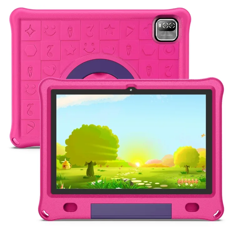 كمبيوتر لوحي للأطفال Pritom B10K بوصة 3GB + 64GB Android 12 Quad Core WiFi الإصدار العالمي مع علامة تبويب Google Play للأطفال