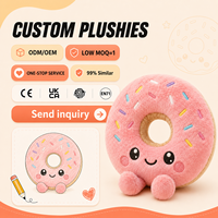 Fabricant de jouets en peluche alimentaires personnalisés, peluches alimentaires kawaii super douces en coton PP, OEM ODM, logo personnalisé, vente en gros, promotionnel