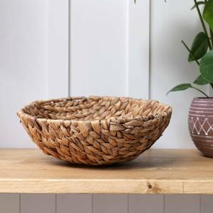 Small hand woven <b>rope</b> <b>basket</b> produced in Vietnam highest quality water hyacinth fiber <b>baskets</b> - Product Image 3