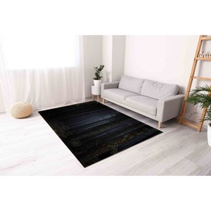 Tapis Paysage Forestier : Tapis Antidérapant Imprimé en 3D, Tapis Fin Non Tissé - Product Image 5