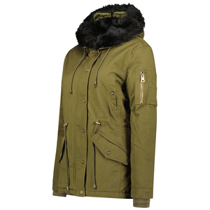 Chaqueta Parka de invierno hecha a medida para mujer, abrigo Parka impermeable para mujer con capucha y bolsillos, chaqueta Parka de invierno para exteriores - Product Image 3
