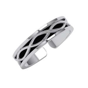 NOVAMART Fine Buy Premium 925 Pure Sterling <b>Silver</b> <b>Rings</b> for <b>Men</b> Geometric Design with Zircon or Pearl Rhodium Gold Plated Multi - Product Image 1