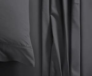 Ensemble de draps de lit King Size 300 fils, 4 pièces, draps gris de luxe, disponibles en tailles personnalisées, provenant d'un fournisseur indien - Product Image 1