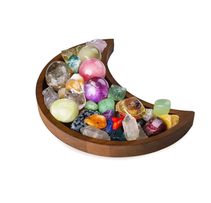 Plateau à chocolat en bois de qualité supérieure utilisé pour les fêtes de Noël Plateau à fruits secs en bois personnalisé en usine - Product Image 2