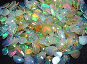 โอปอลเอธิโอเปียธรรมชาติอัญมณีอัญมณีทรงหลวมตัดเป็นวงแหวนผลิตภัณฑ์ที่สง่างามและไม่เหมือนใครสำหรับการทำเครื่องประดับอัญมณี - Product Image 4