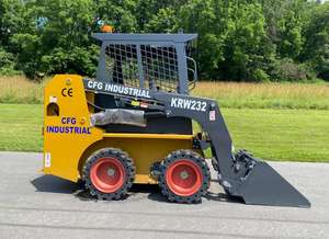 Envío Gratuito, Minicargadora CFG KRW232 de 30 hp, Motor con Certificación CE y EPA, Minicargadora Diesel/Gasolina con Ruedas, Minicargadora de Orugas para Todo Terreno - Product Image 3