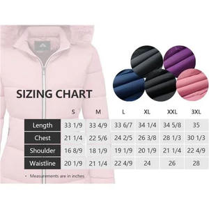 New Winter Women's Thickened Warm Breathable Woven Quilted Long <b>Hooded</b> <b>Coat</b> Plus Size Jackets - Product Image 3