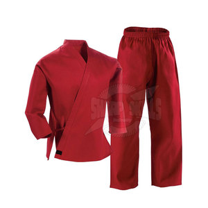Uniforme de Karate de artes marciales personalizado para hombres al mejor precio 2024 precio al por mayor uniforme de Karate de artes marciales - Product Image 1