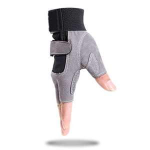 Weight Lifting <b>Glove</b> Half <b>Finger</b> Fitness Gym <b>Gloves</b> With Wrist Support for Men and Women Hand Grips - Product Image 4