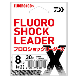 สายเอ็นตกปลา DAIWA SHOCK Fluoro Leader X ขนาด 20-30 เมตร (เบอร์: 0.8/1/1.25/1.5/1.75/2/2.5/3/3.5/4/5/6/8/10/12) - Product Image 2