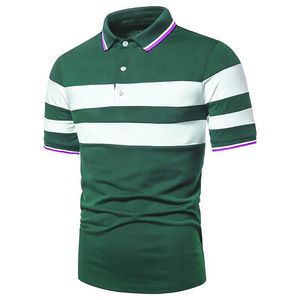 เสื้อโปโลผู้ชายสำหรับเล่นกอล์ฟ,เสื้อโปโลผ้าฝ้ายโพลีเอสเตอร์พิมพ์ลายแบบระเหิด - Product Image 6