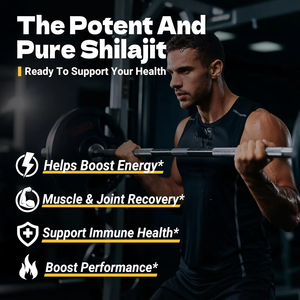 Gommes de Shilajit de l'Himalaya pur pour améliorer la force, l'endurance et l'énergie pour les hommes et les femmes, sans sucre, Shilajit naturel, 60 gommes - Product Image 6