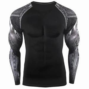 Erkekler için hafif özel döküntü <span class=keywords><strong>Guard</strong></span> güneş koruma uzun kollu sörf ve BJJ özel Logo kadar boyutu <span class=keywords><strong>5XL</strong></span> - Product Image 6