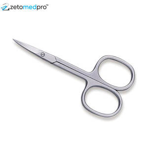 Premium <b>Curved</b> Cuticle <b>Scissors</b> Precision Stainless Steel for Grooming - Product Image 2