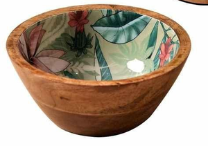 Ensemble de saladiers en bois design moderne ustensiles de cuisine polis de haute qualité vaisselle décorative pour la maison service de table à usage alimentaire - Product Image 4