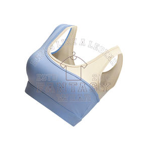 FANTASY WEAR 2026 Sujetador deportivo de compresión ajustable al por mayor, top de yoga y running con bloques de color para gimnasio y fitness - Product Image 2