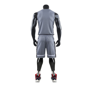 Vente en gros d'uniformes de basket-ball personnalisés de haute qualité vêtements vierges respirants ensemble d'uniformes portés par sublimation imprimés avec logo de l'équipe - Product Image 2