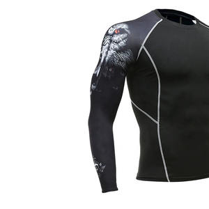 Chemises de compression pour hommes parfaitement coupées et cousues, design maître avec étiquette privée pour chemises de compression pour hommes - Product Image 4