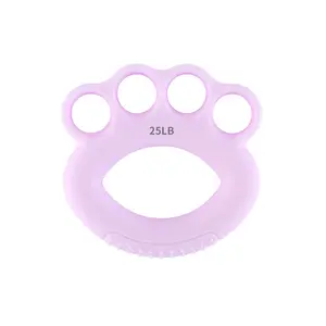 Silicone Hand Grip Circle Stress Releasing Silicone Hand Grip Strengthener Ring Strength Trainer Grip Exercise Ring For Finger