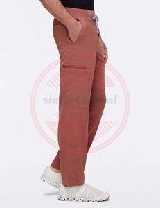 2023 conjuntos de uniformes médicos elásticos para hombres, uniformes de hospital, conjuntos de uniformes médicos, uniforme de manga corta personalizado - Product Image 5