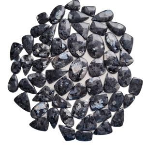 High Quality 100% Natural Larvikite Cabochon Best Quality <b>Loose</b> Healing Crystal Gemstone <b>Moissanite</b> Quartz Jewelry Lot Stone - Product Image 1