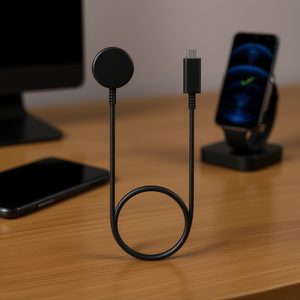 Chargeur sans fil noir EP OL300BBEGWW, Cavo Caricabatterie pour GALAXY WATCH, accessoires pour montre intelligente - Product Image 3