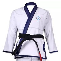 Uniforme de karaté Logo personnalisé, Judo Arts martiaux BJJ Gi Kimono Jiu Jitsu, costume de karaté toutes tailles