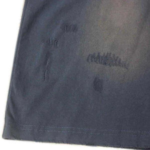 Camiseta lavada con ácido de ropa de calle transpirable para hombres, camisetas ligeras de lavado con ácido para adultos - Product Image 4