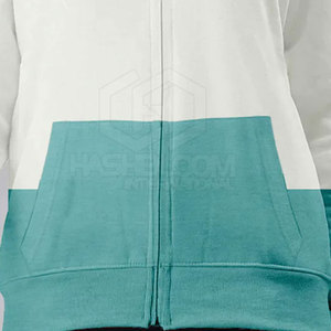 Veste à capuche en coton tricoté respirant pour femmes grandes tailles, style décontracté d'hiver, fabriquée au Pakistan, haute qualité, personnalisable - Product Image 5