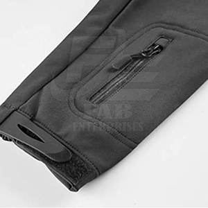 แจ็คเก็ตซอฟต์เชลล์ทำจากโพลีเอสเตอร์แจ็คเก็ตระบายอากาศใช้กลางแจ้งโลโก้ตามสั่ง - Product Image 5