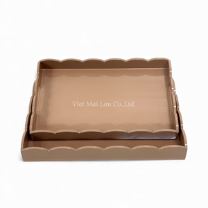 Bandeja de Laca Hecha a Mano para Servir Alimentos, Mesa del Hogar y Uso Diario, de Vietnam - Product Image 2