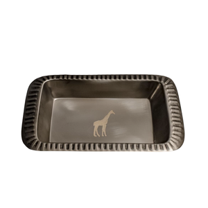 Ustensiles de cuisine décoratifs en métal, plateau de service rectangulaire en métal, fourniture d'ustensiles de haute qualité à bas prix, logo personnalisé - Product Image 1