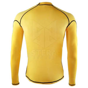 Haute qualité hommes 100% coton Rash Guard Gym Fitness Wear avec protection solaire pour adultes - Product Image 4