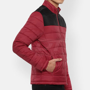Veste d'hiver de haute qualité à bas prix Veste matelassée pour homme Conception unique Veste matelassée pour homme de couleur personnalisée - Product Image 6
