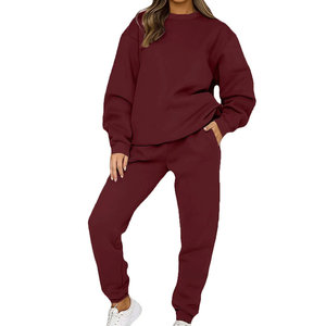 Sudadera de manga larga con cuello redondo de longitud regular y logotipo personalizado para mujer, ropa de invierno de alta calidad, tela elástica - Product Image 5