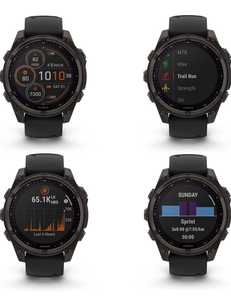 PRIX USINE Neuf Original OEM DIY Garmin Fenix 8 Sapphire 47mm AMOLED Gris Carbone Bracelet Silicone GPS Neuf Scellé - Product Image 2